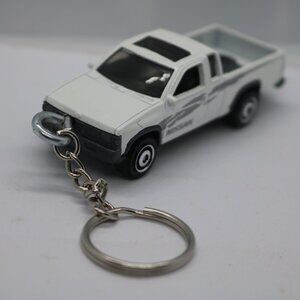 Matchbox 1995 Nissan pickup truck CUSTOM keychain